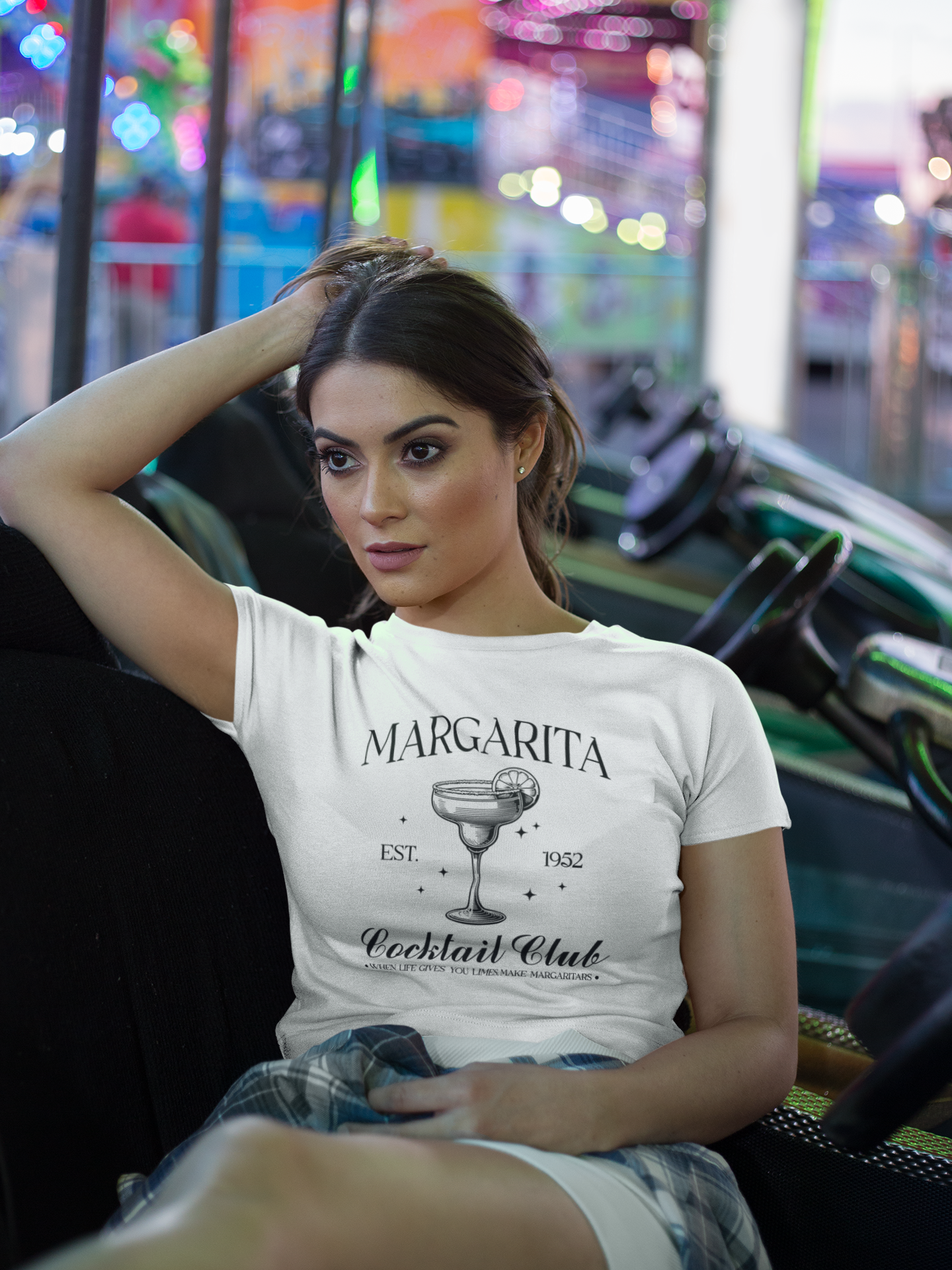 Polera Gomela Margarita Mujer Algodón